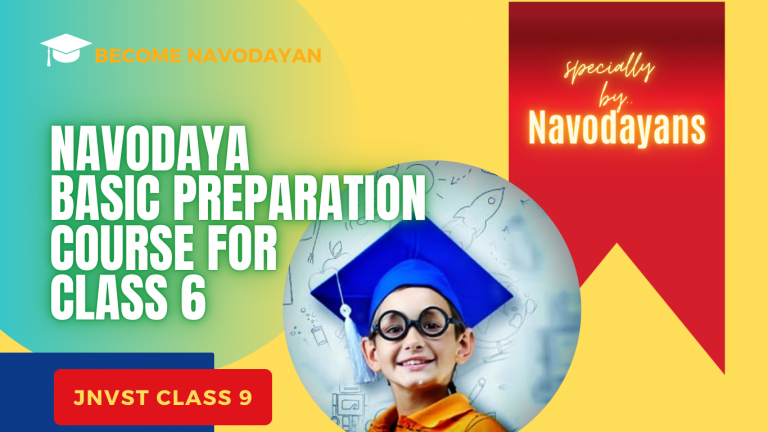 Basic Preparation – class 6